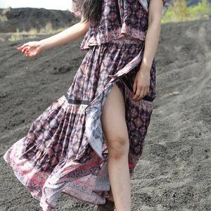 Amira Boho Wrap Skirt
